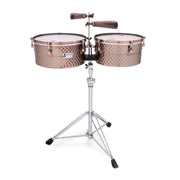 Toca TPT1415-BC Pro Line Timbale Set W/Stand Black Copper